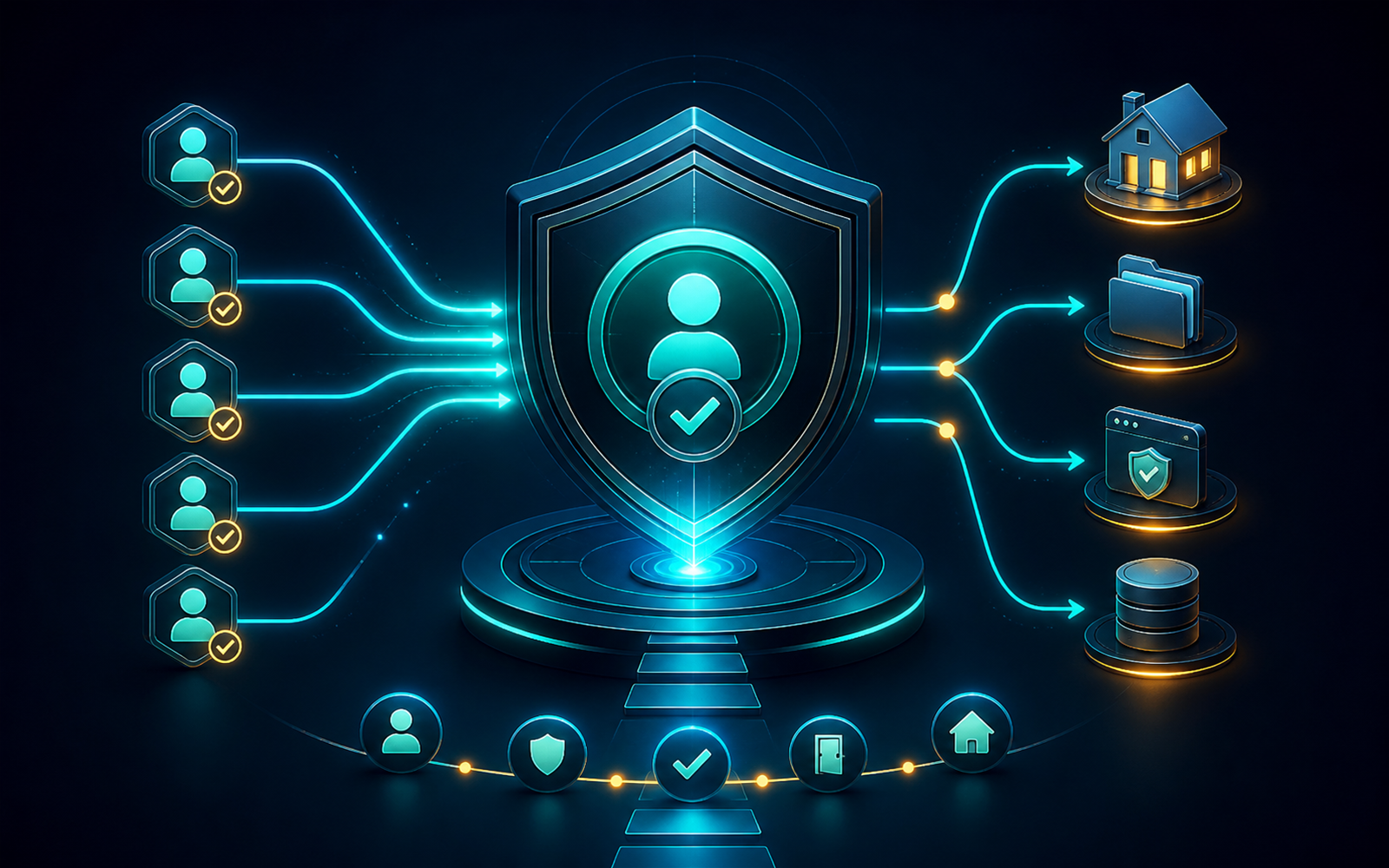 Agent Access AI verifies user identities through a deterministic shield and routes them to safe local WordPress destinations